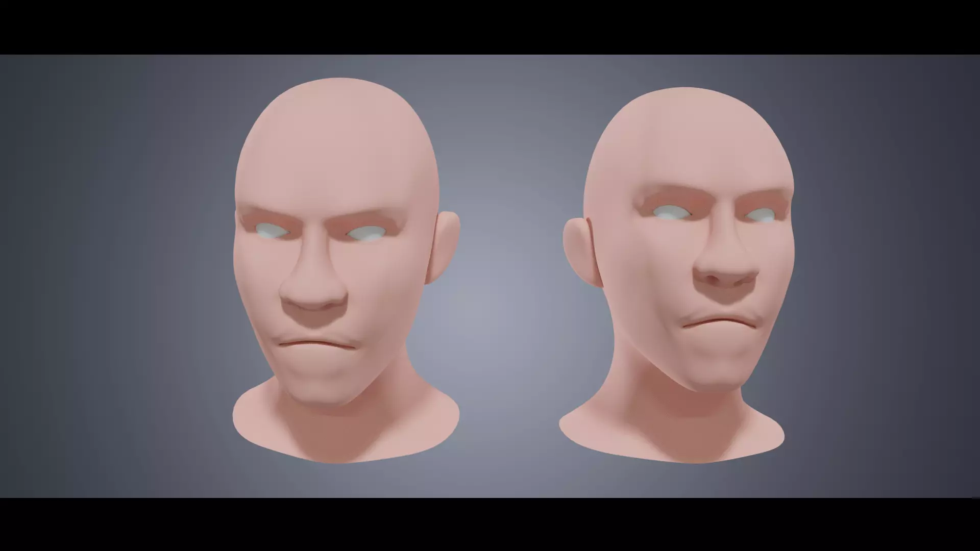 Base Head 02 Free low-poly 3D model_0