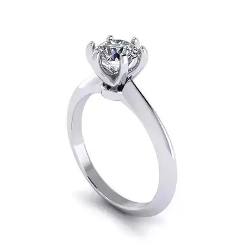 Solitarie Diamond Ring F35