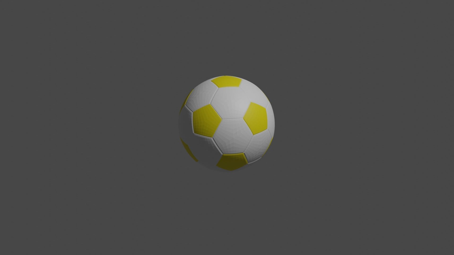 Football Ball  3D model_8