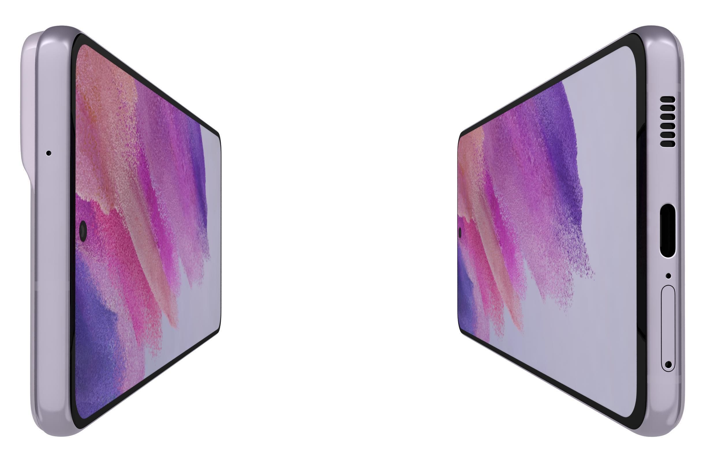 Samsung Galaxy S21 FE 5G Lavender 3D model_8