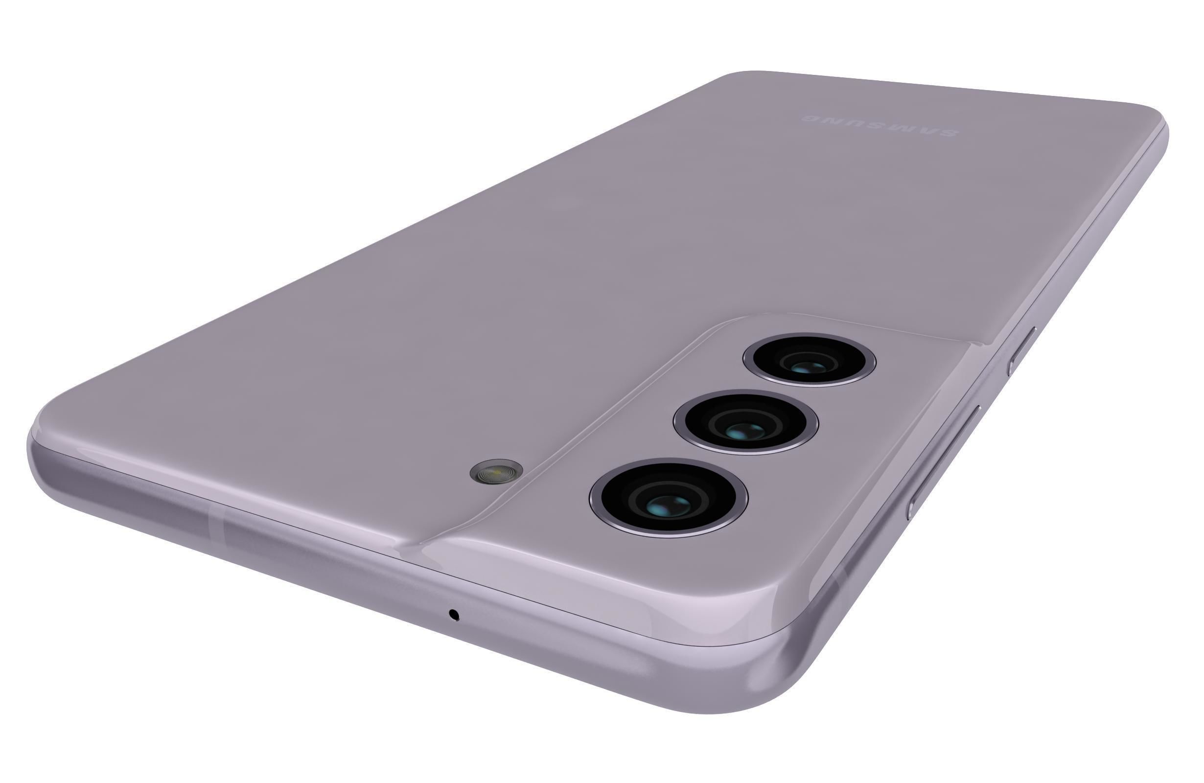 Samsung Galaxy S21 FE 5G Lavender 3D model_15