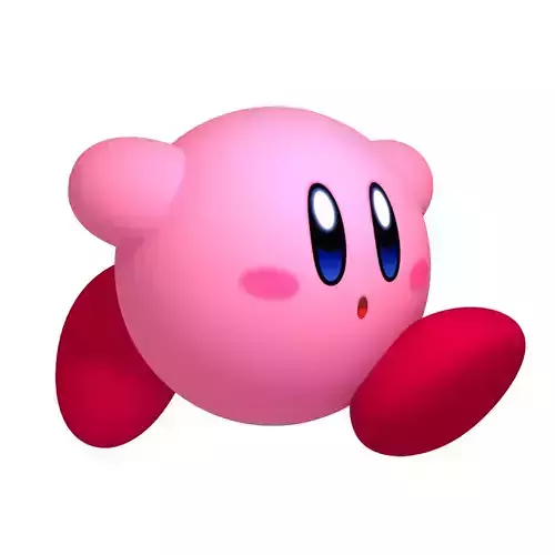 Kirby running with stand