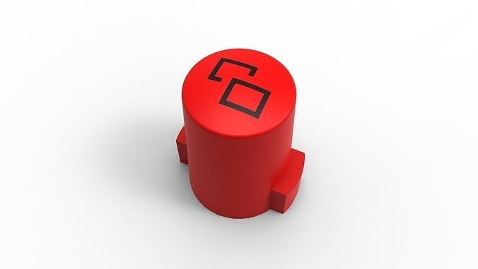 XBOX SERIES X CONTROLLER - VIEW BUTTON 3D print model