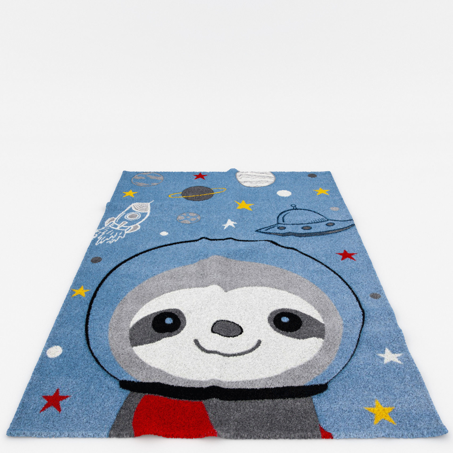 Rugs No 552 Low-poly 3D model_7