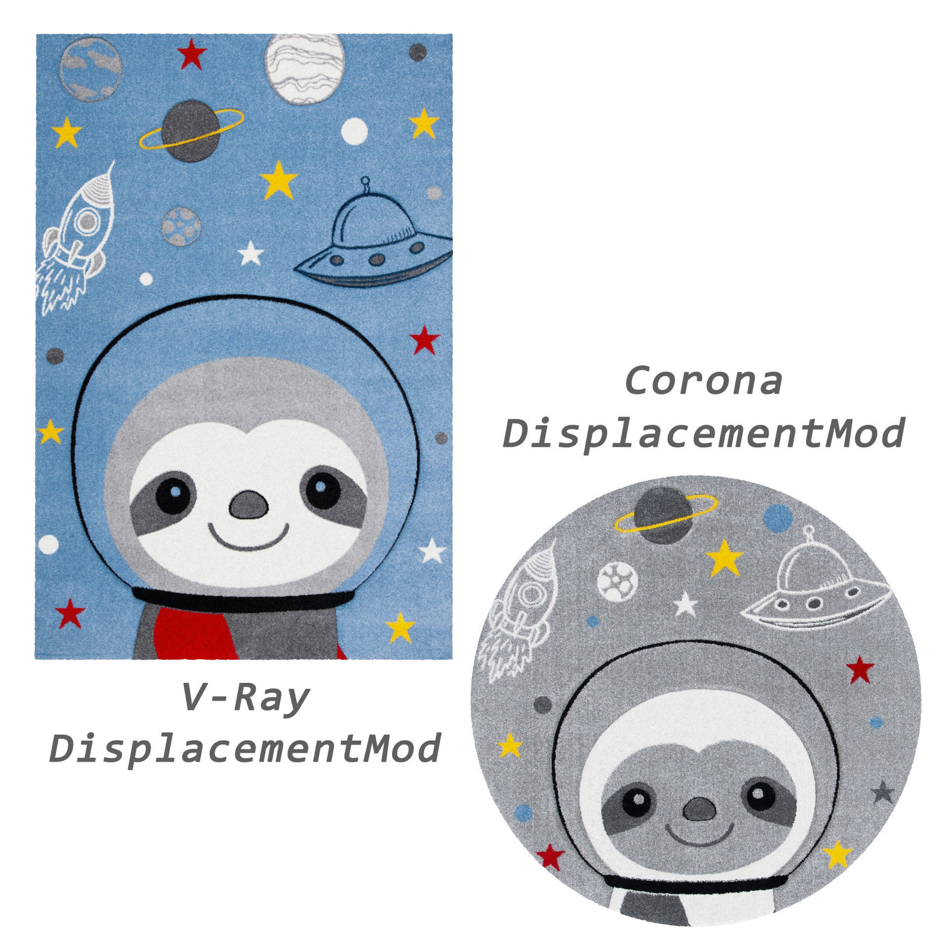 Rugs No 552 Low-poly 3D model_2