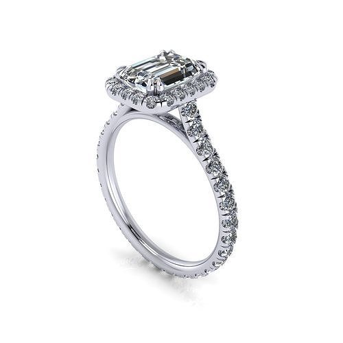 Michael Lewandowski Verragio Diamond Ring 3D print model