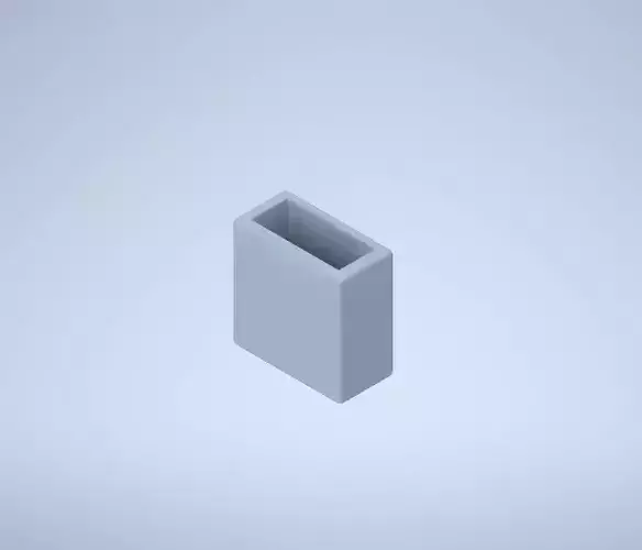 USB Type A Protective Cap Free 3D print model