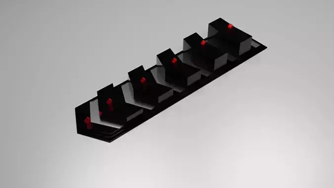 Clotheshanger wooden shelf with drawers