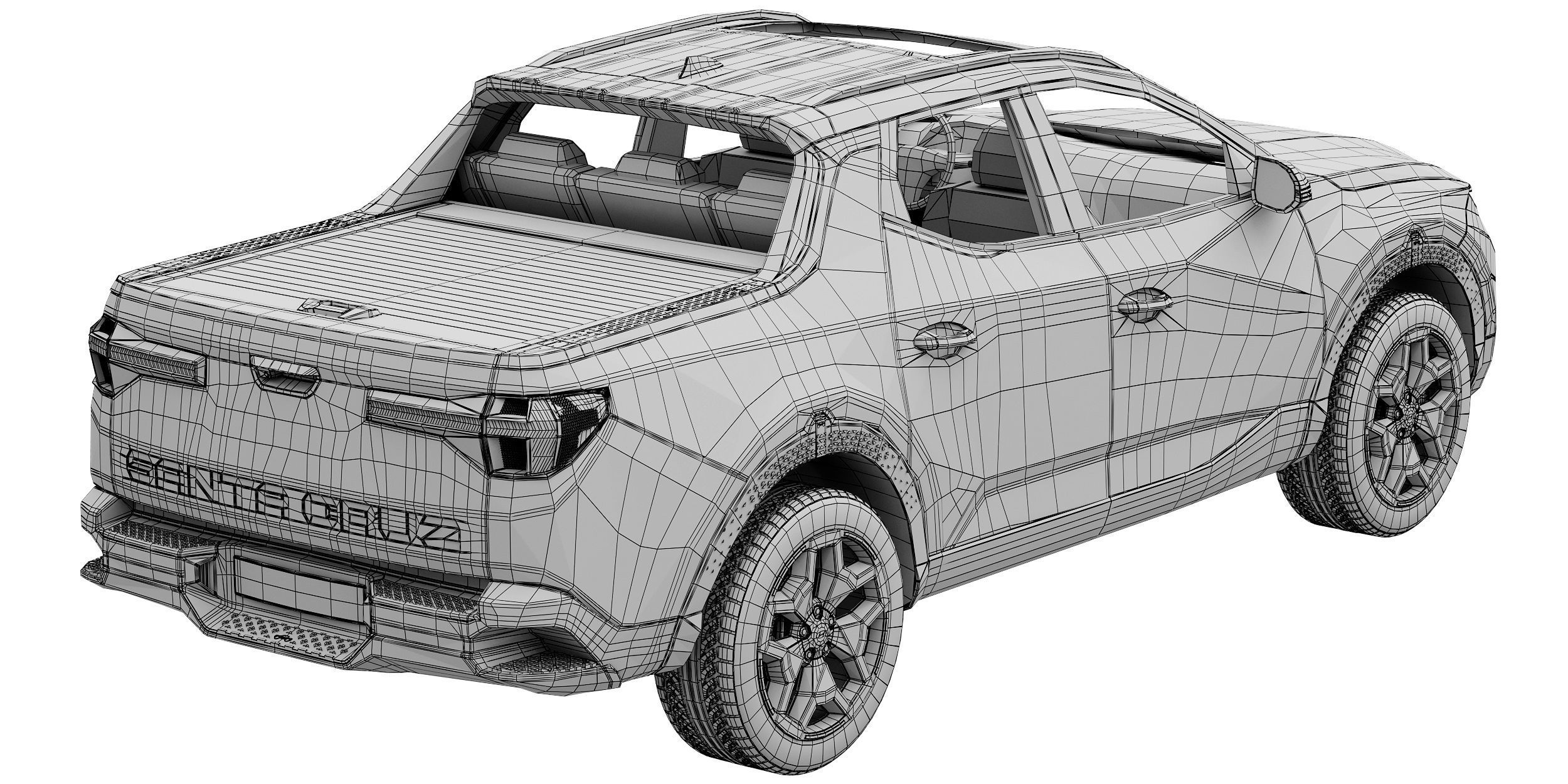 Hyundai Santa Cruz 3D model_17