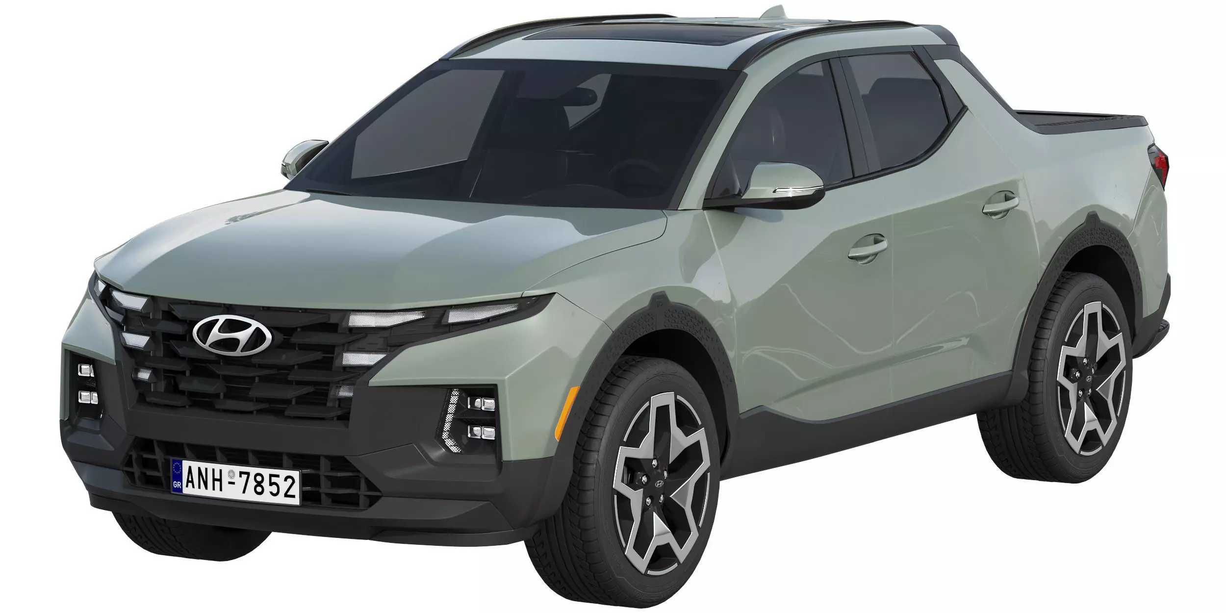 Hyundai Santa Cruz 3D model_0