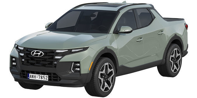 Hyundai Santa Cruz 3D model