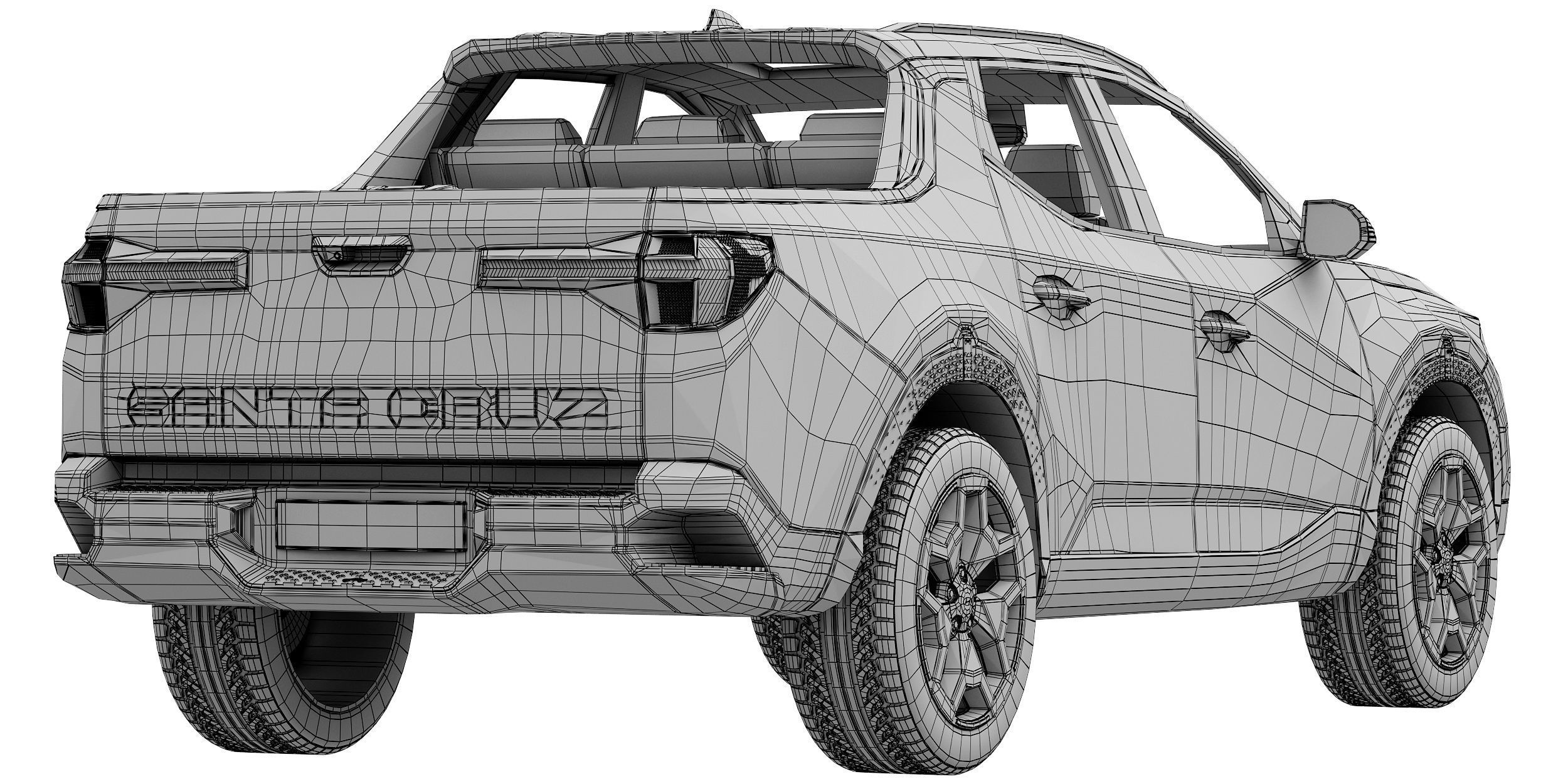 Hyundai Santa Cruz 3D model_16