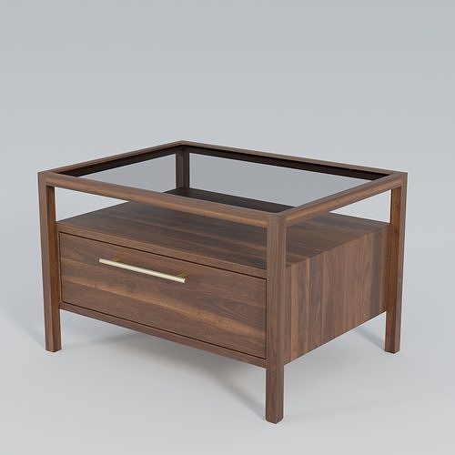 3D model Bed Side Table VR / AR / low-poly | CGTrader