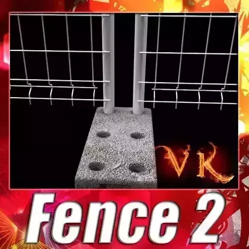 Fence 02 - High Detailed