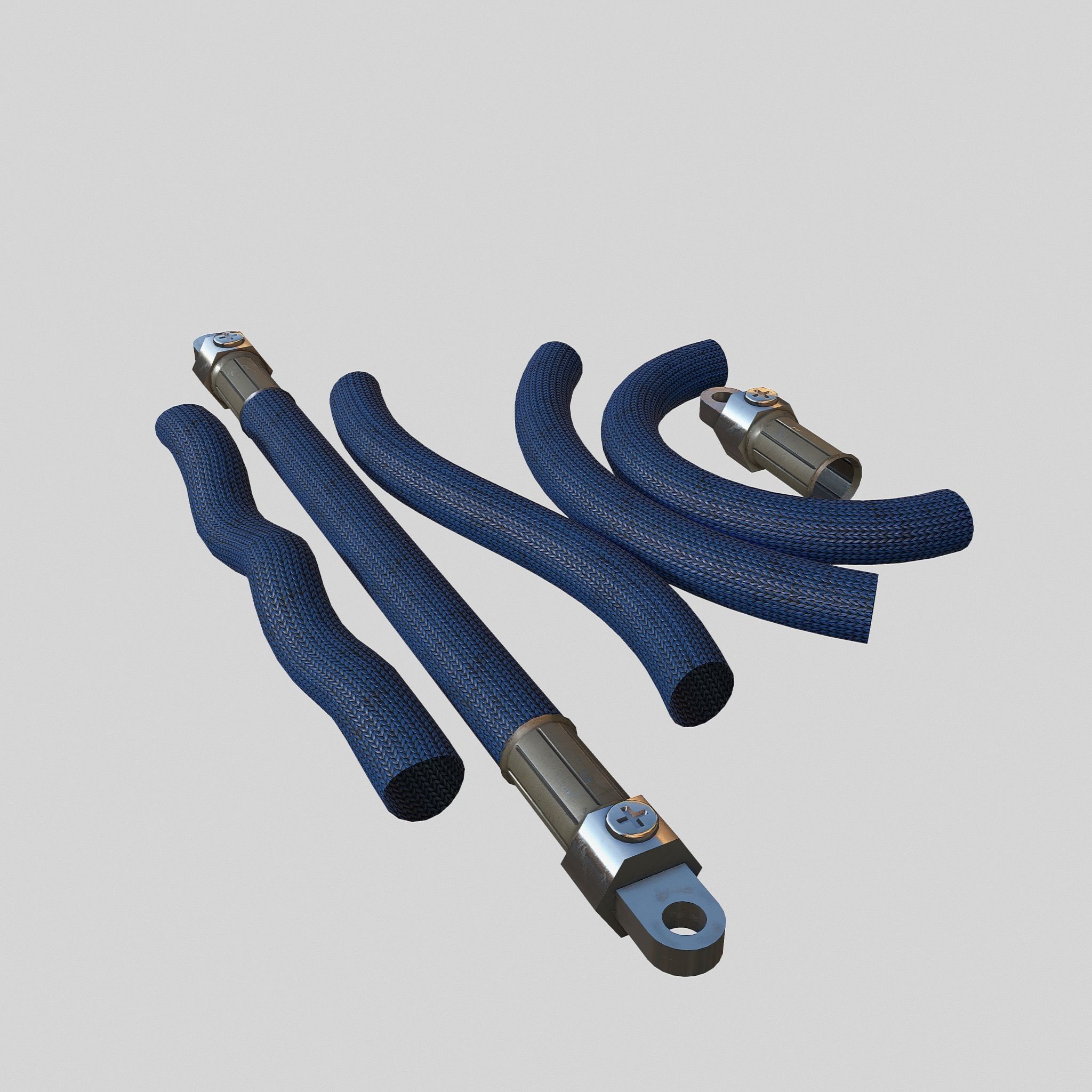 Hydraulic pipeline V1 3D model_5