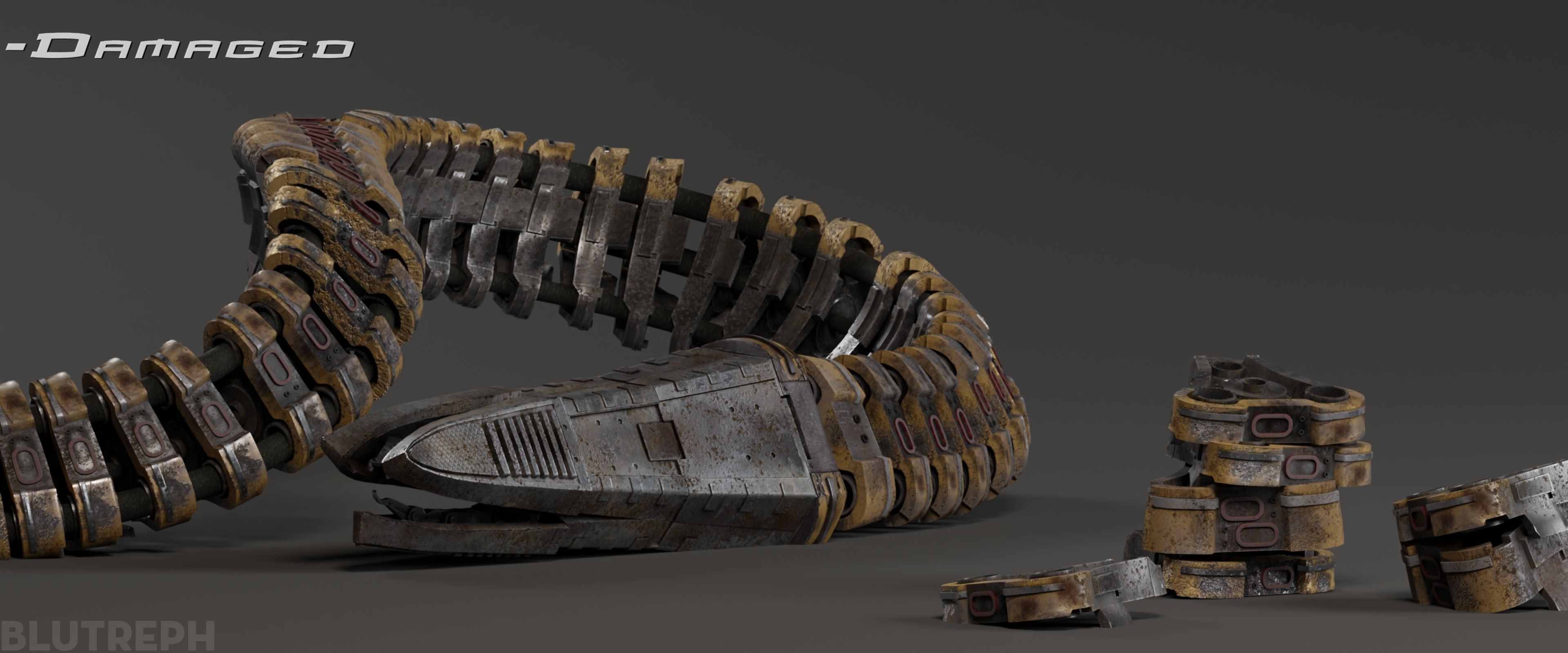  Spider-Man 2 Doc Ock Arms Rigged 3D model_23