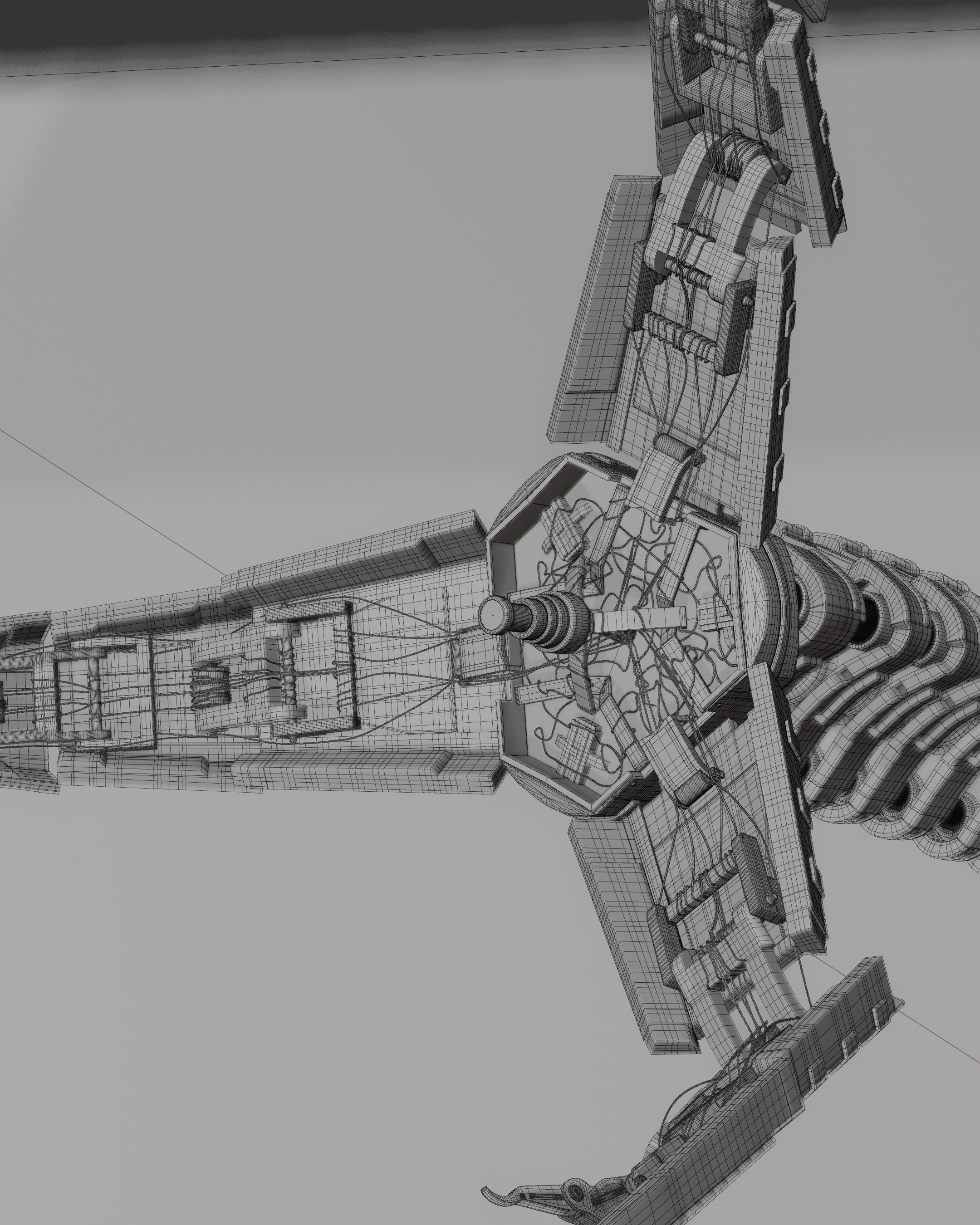  Spider-Man 2 Doc Ock Arms Rigged 3D model_8