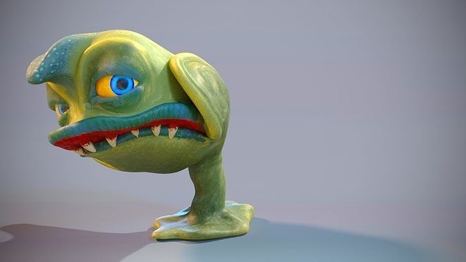 Wild flower  3D model