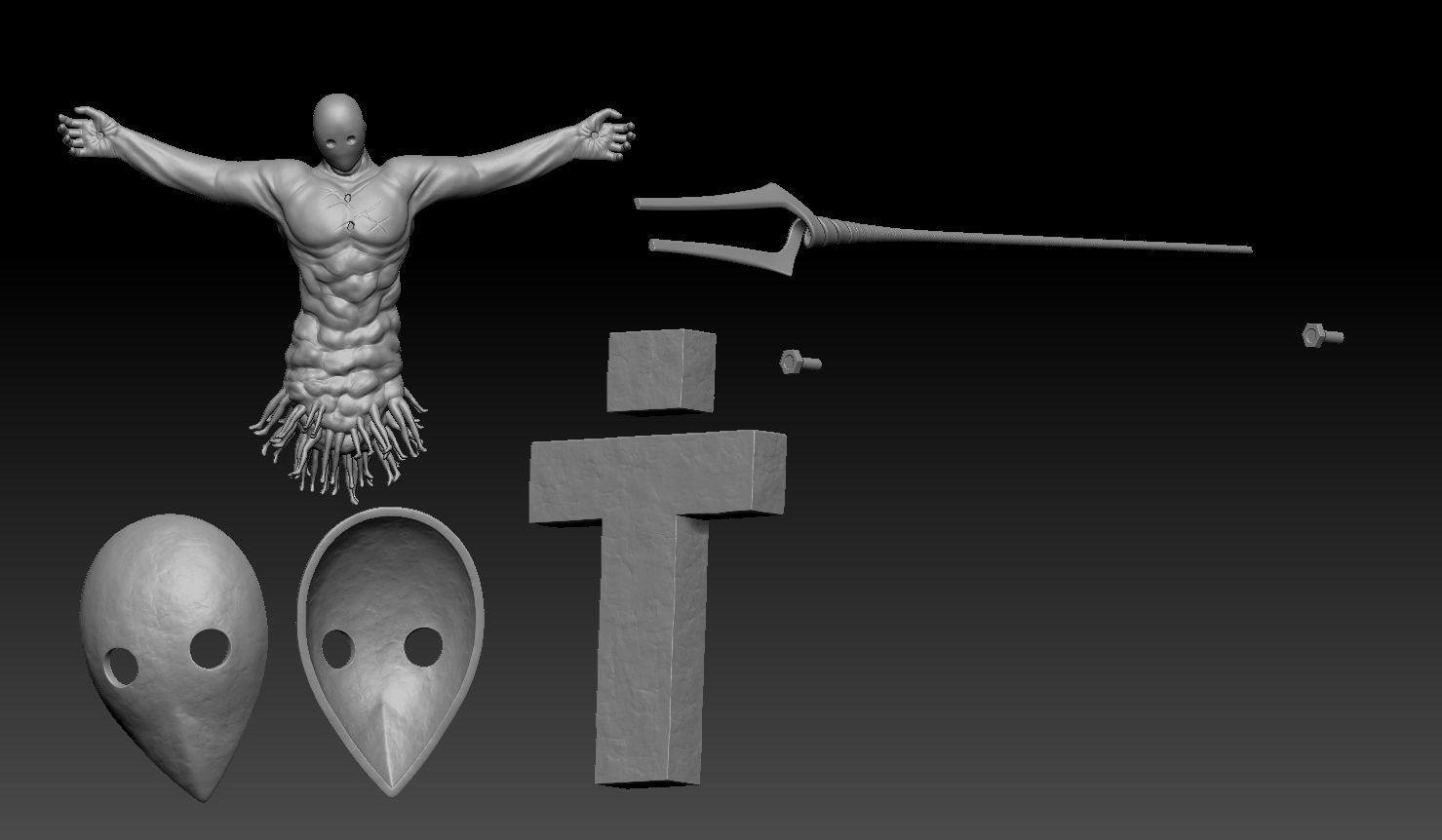 Lilith from Evangelion 3D model for printing 3D print model_7