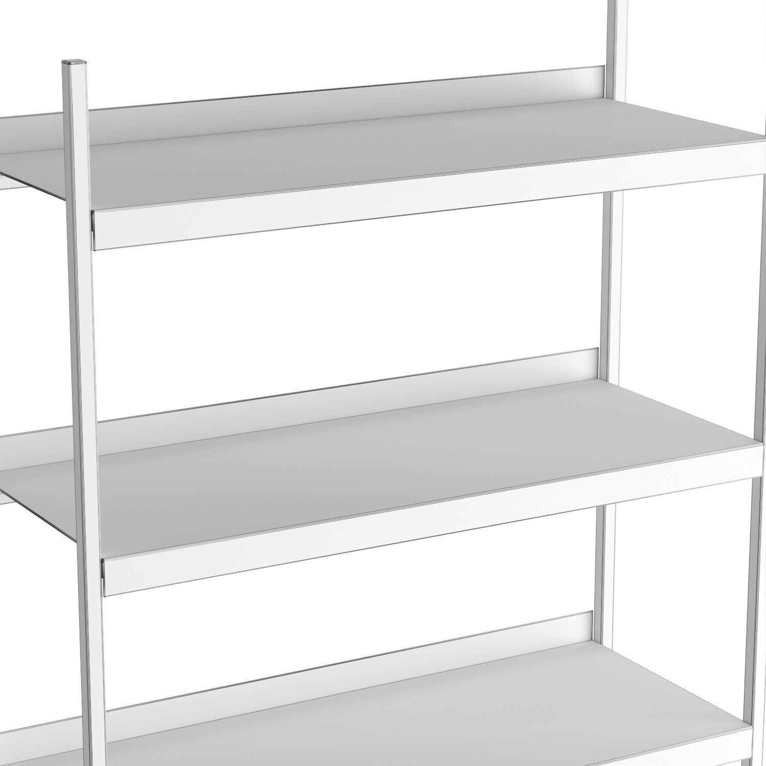 Bookcase Lot 3D model_6