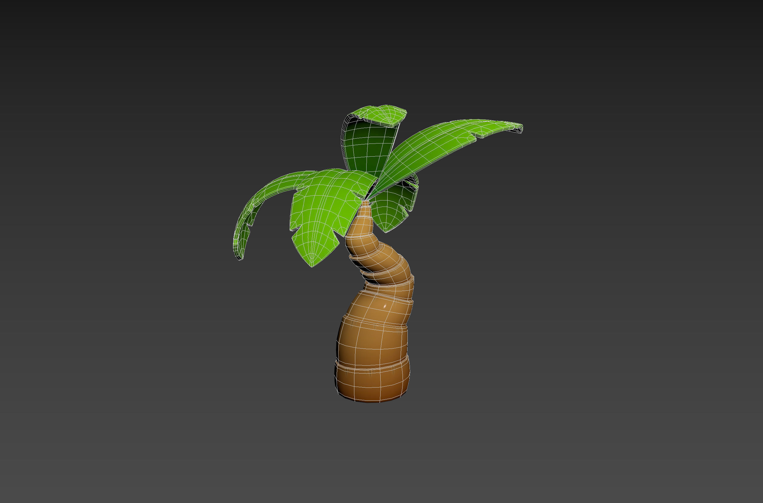 Cartoon Palm 001 3D model_18