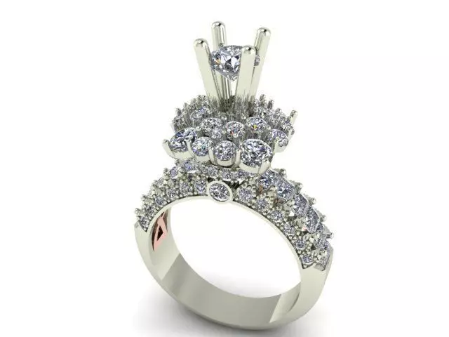 DIAMOND RINGS 3D print model_0
