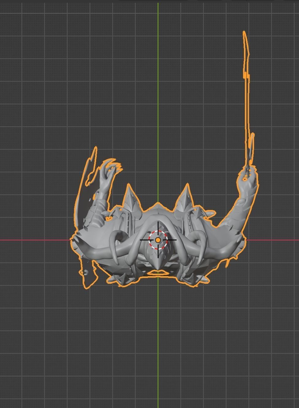 Age of hammer Dark elf king of north 3D print model_6