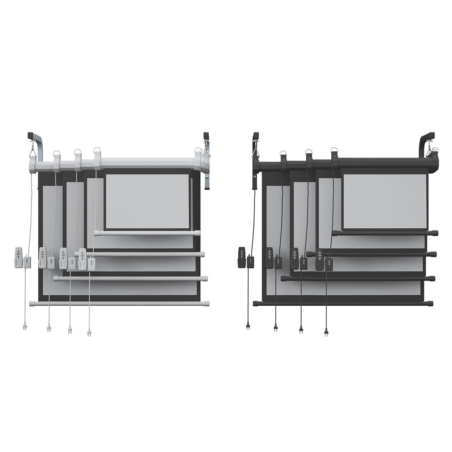 Acer X1326awh Black And White 3D model_6