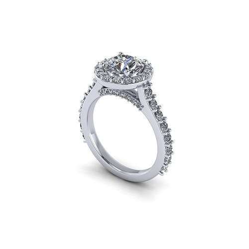 Dusan Togner Verragio Diamond Ring 3D print model