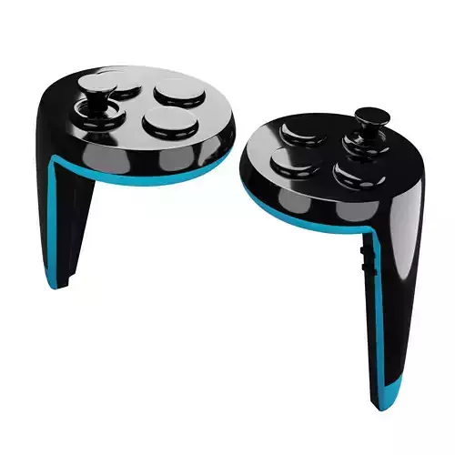 Metaverse Vr Controller Low-poly 3D model Metaverse Vr Controller Low-poly 3D model