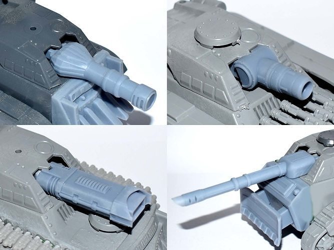 3D files to enhance Tehnolog Bronekropus models 3D print model