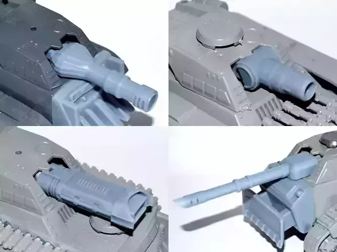 3D files to enhance Tehnolog Bronekropus models 3D print model