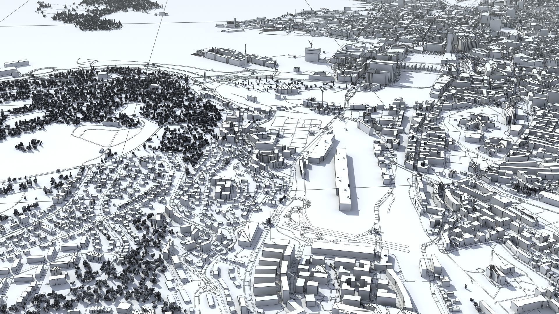 Oslo Norway Low-poly 3D model_30