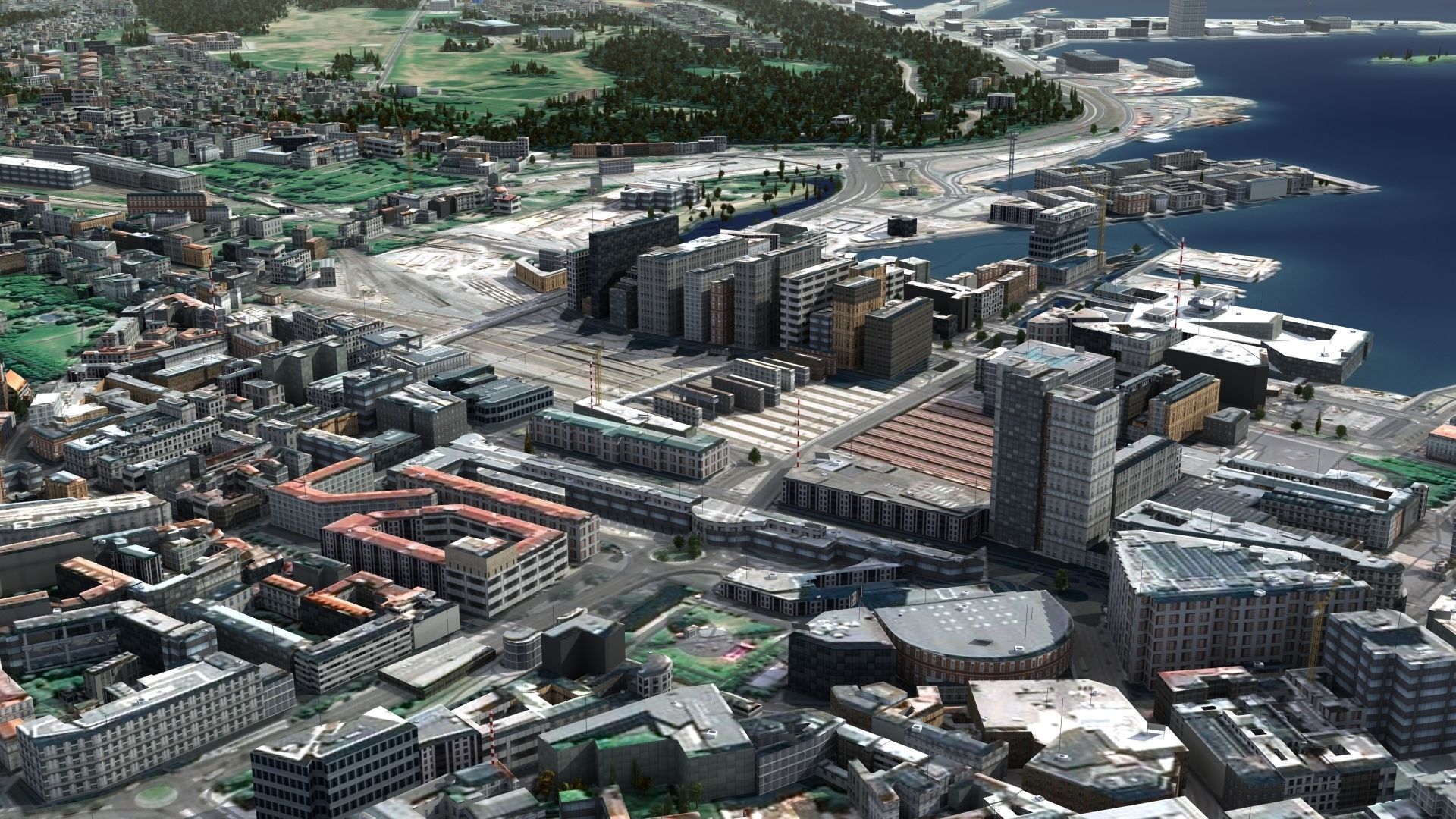 Oslo Norway Low-poly 3D model_25