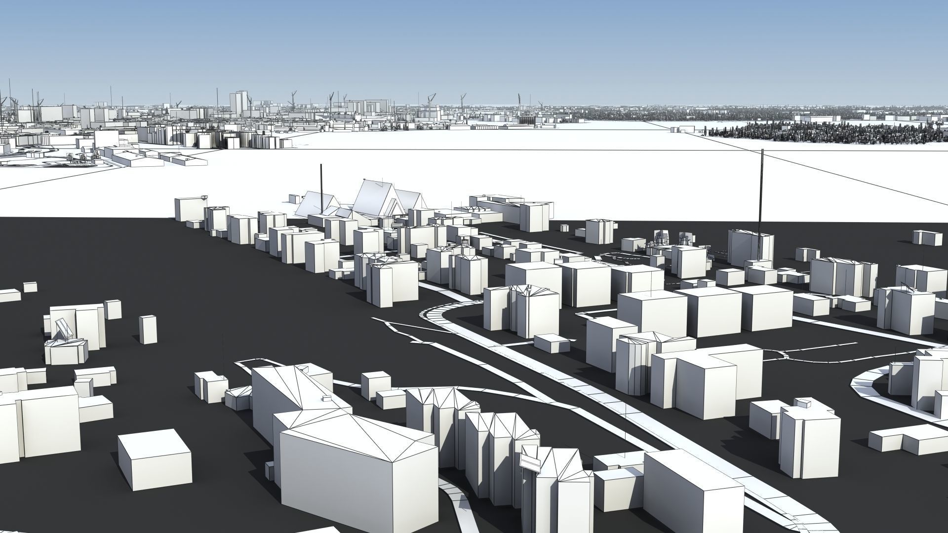 Oslo Norway Low-poly 3D model_29