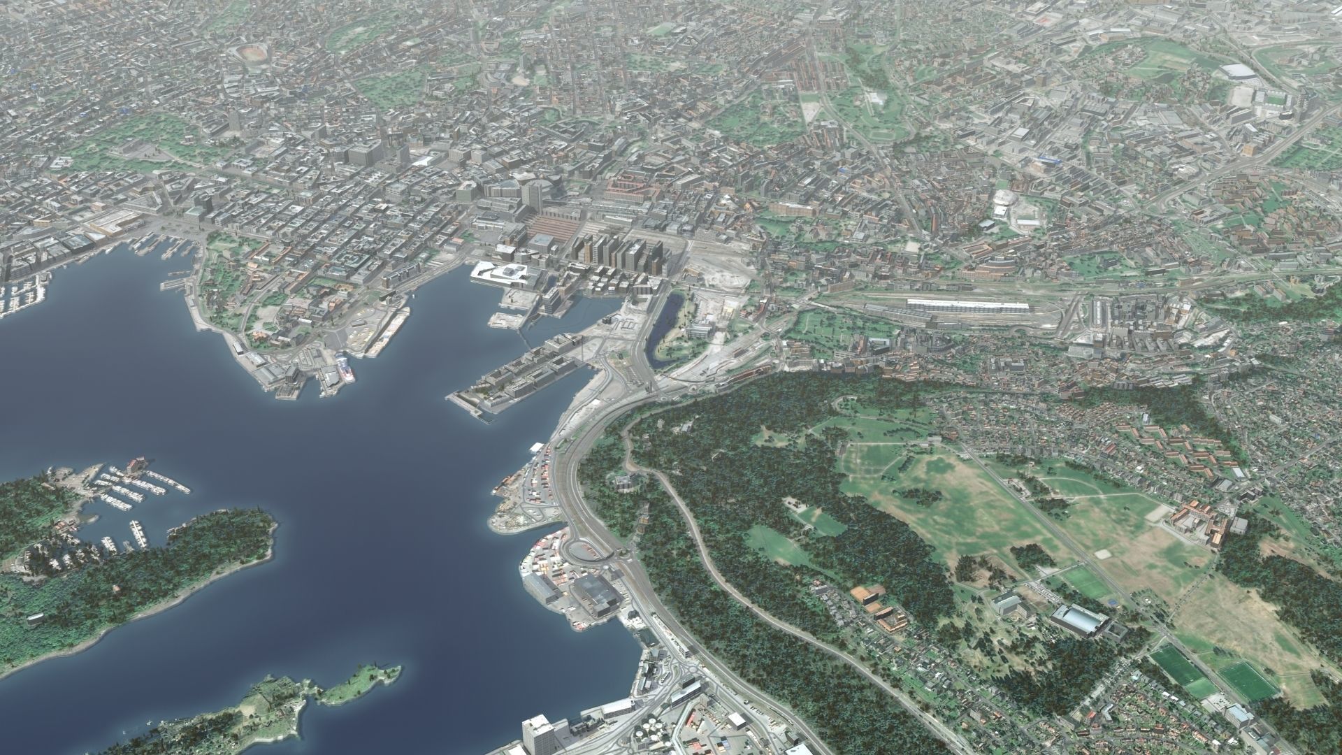 Oslo Norway Low-poly 3D model_26