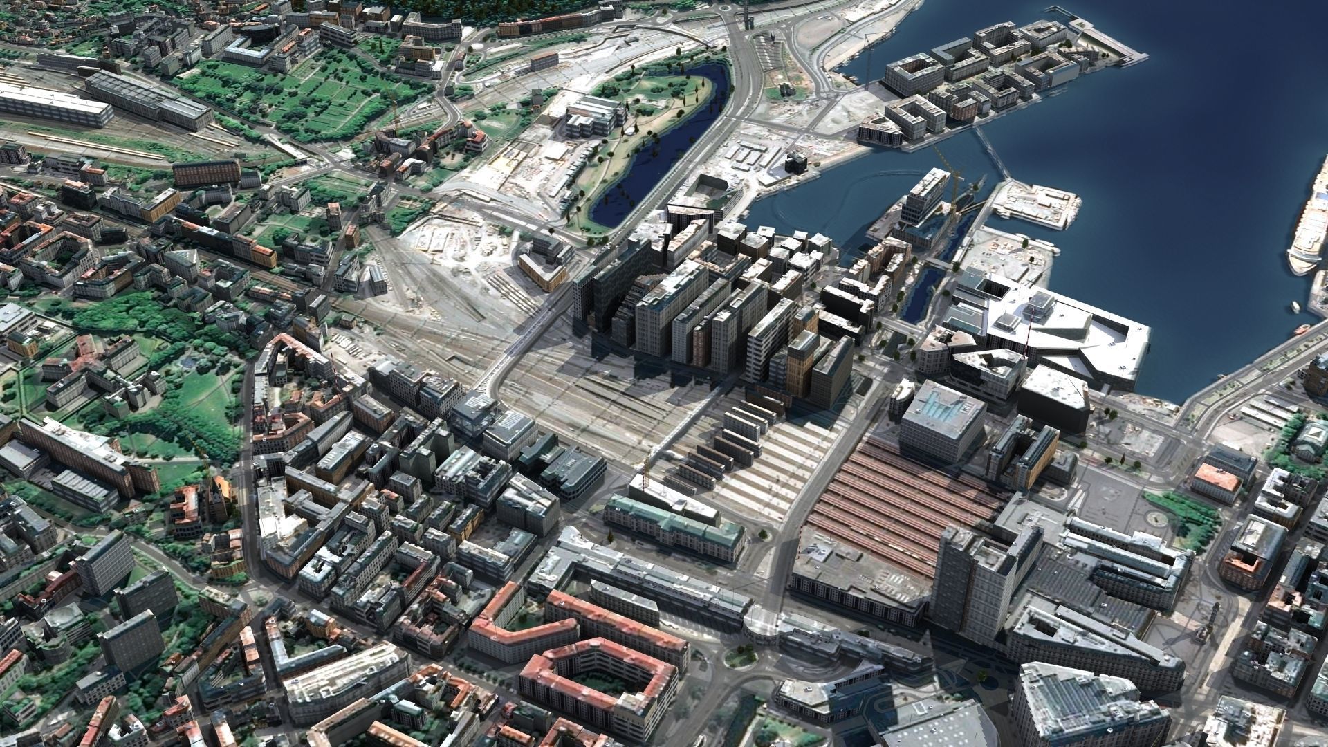 Oslo Norway Low-poly 3D model_17