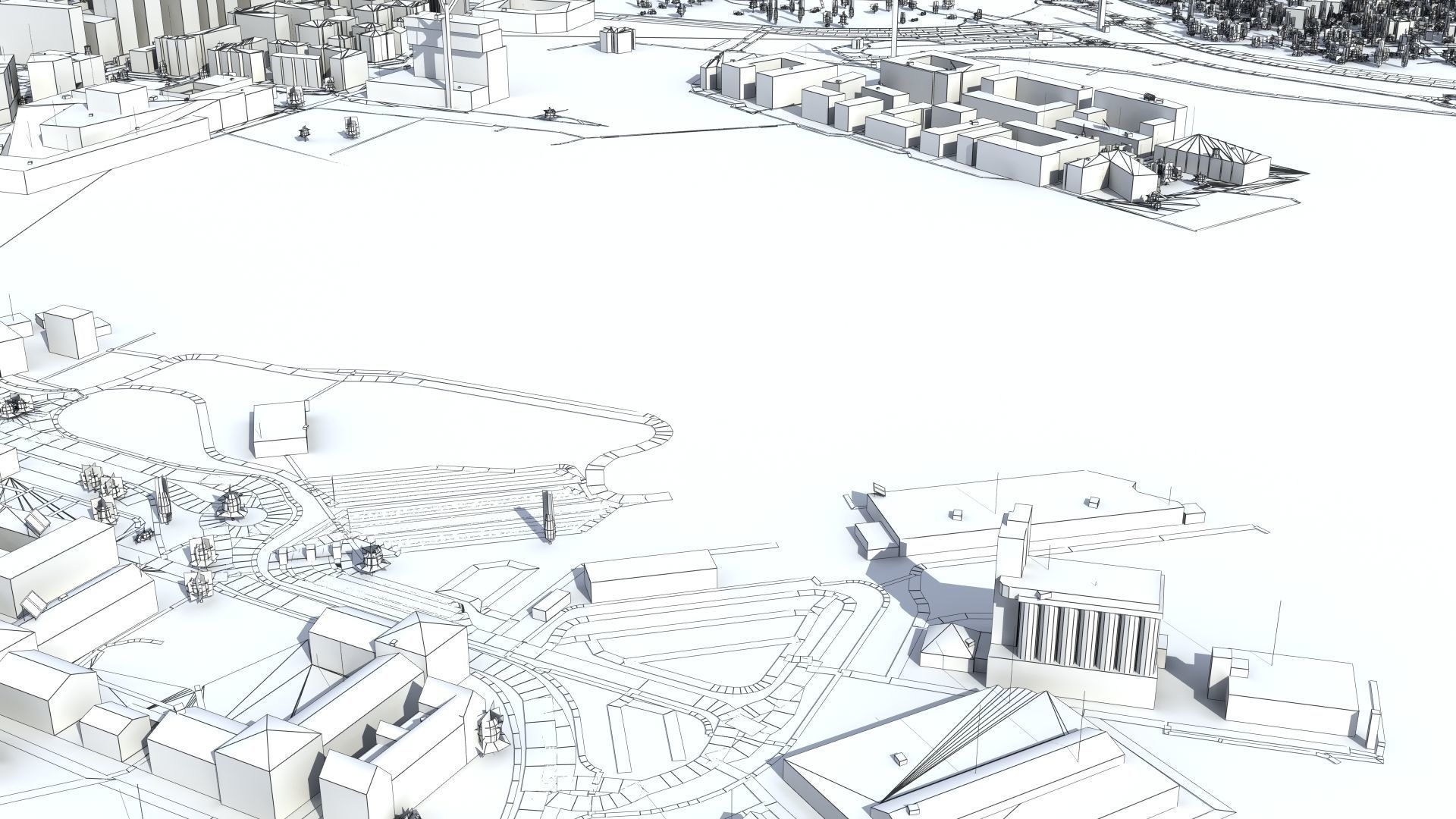 Oslo Norway Low-poly 3D model_32