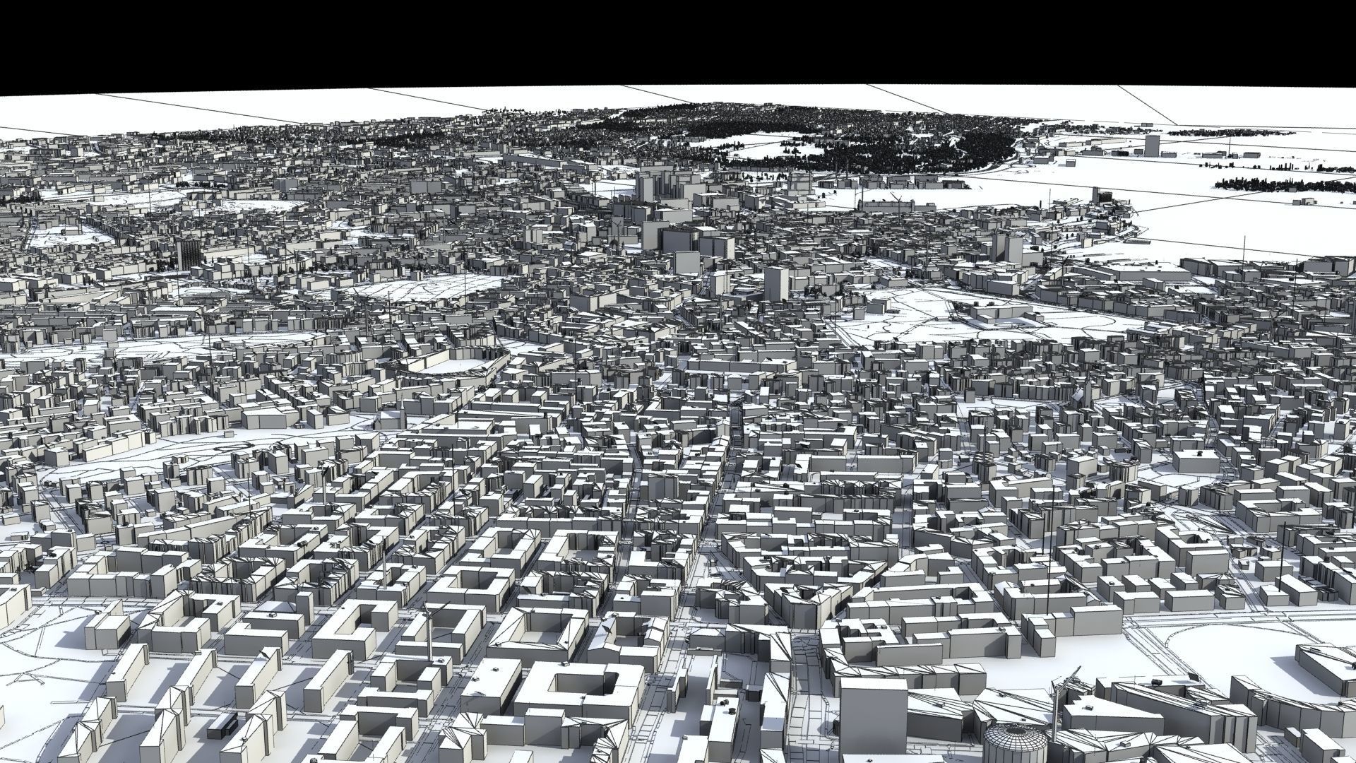 Oslo Norway Low-poly 3D model_40