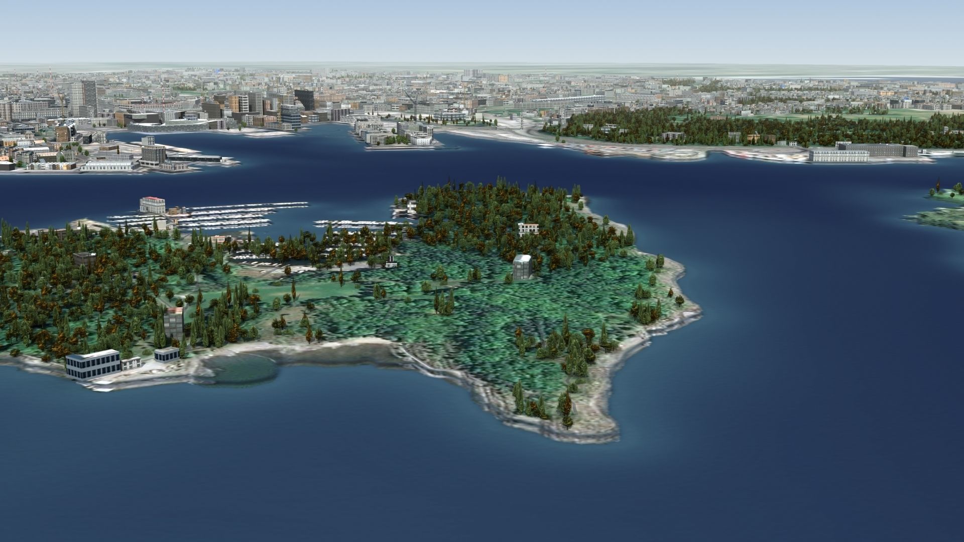 Oslo Norway Low-poly 3D model_11