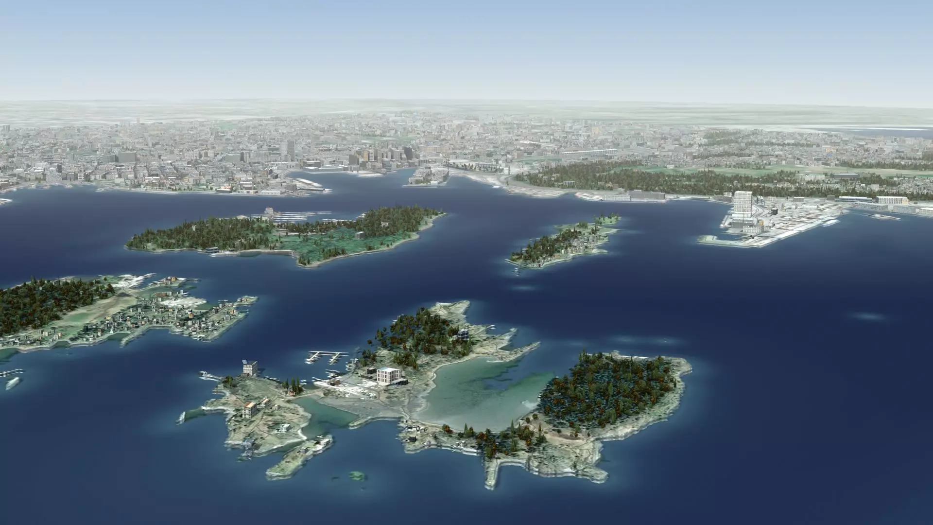 Oslo Norway Low-poly 3D model_0