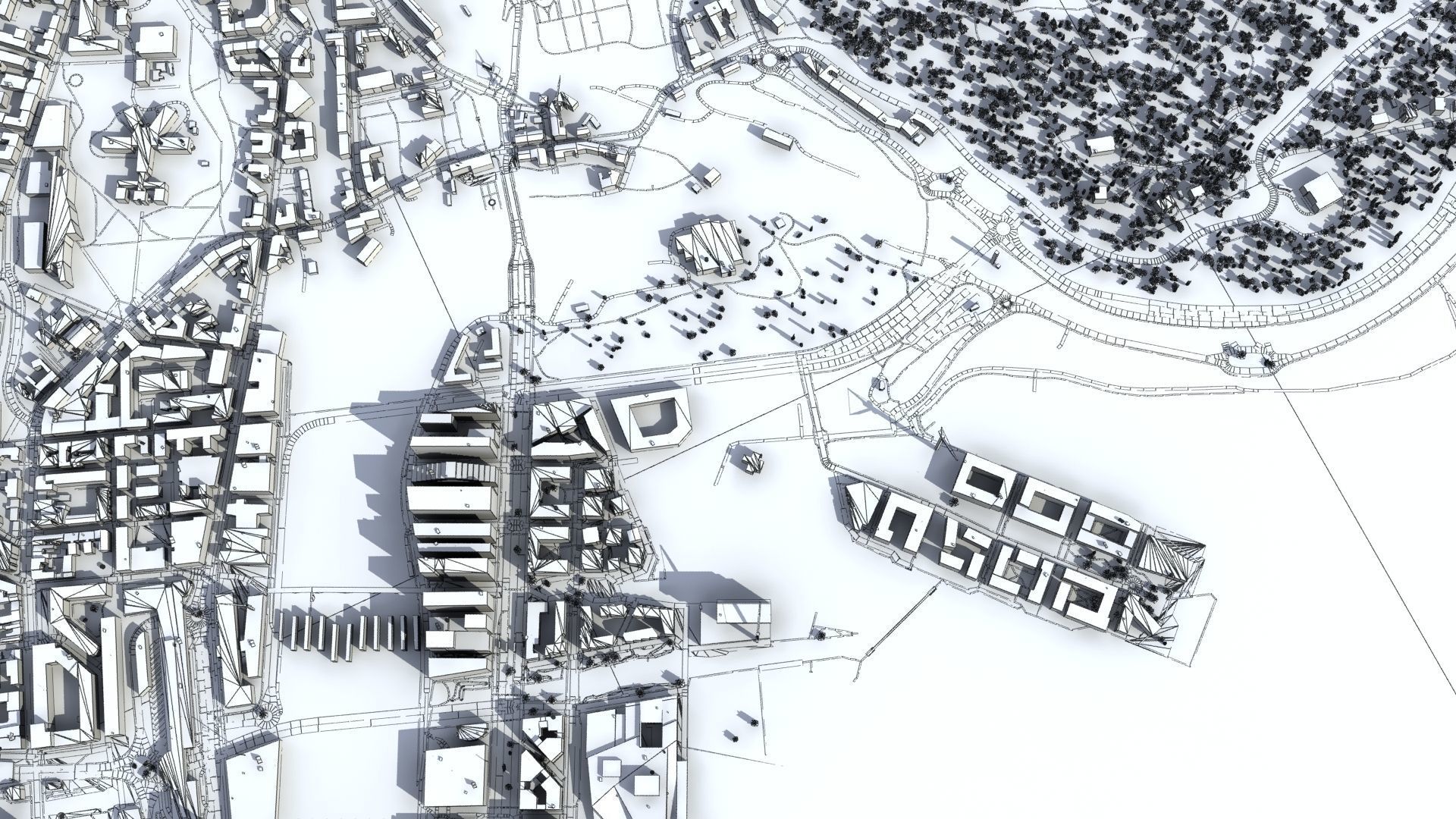 Oslo Norway Low-poly 3D model_36