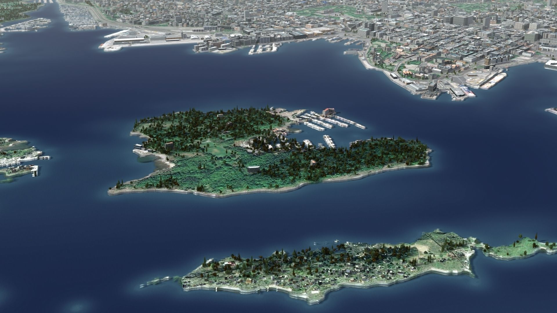 Oslo Norway Low-poly 3D model_28