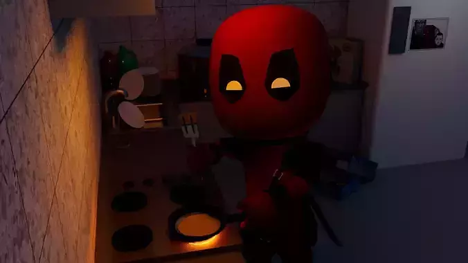 Chibi Deadpool