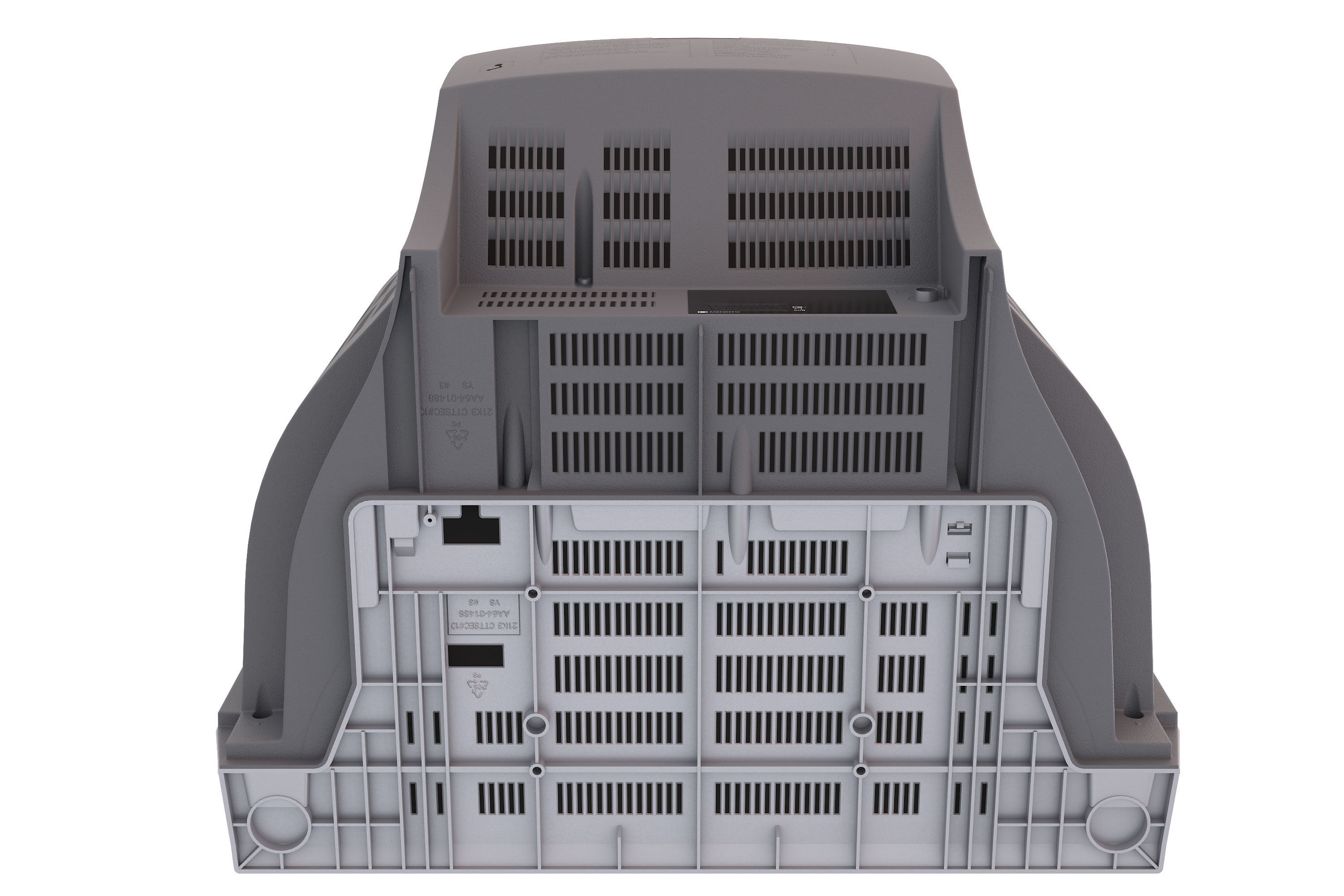 TV SAMSUNG CS -21K3MJQ Low-poly 3D model_15