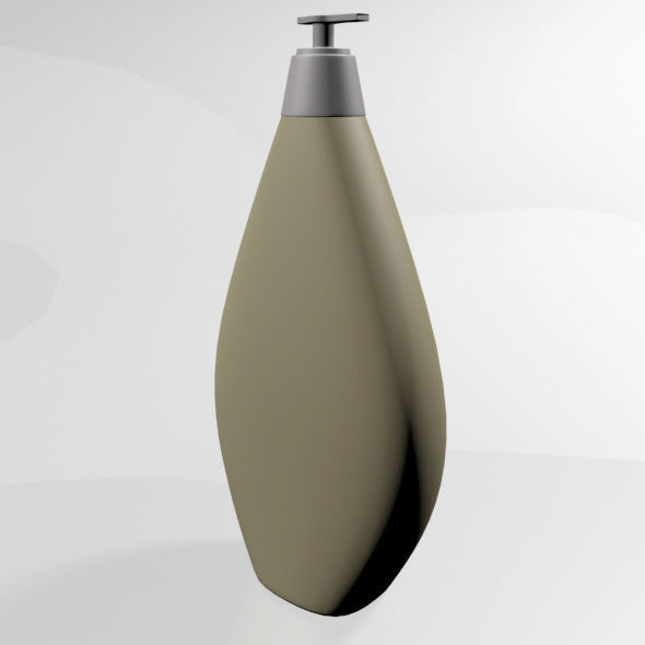 Baby Wash and Shampoo Bottle 02 3D model_1