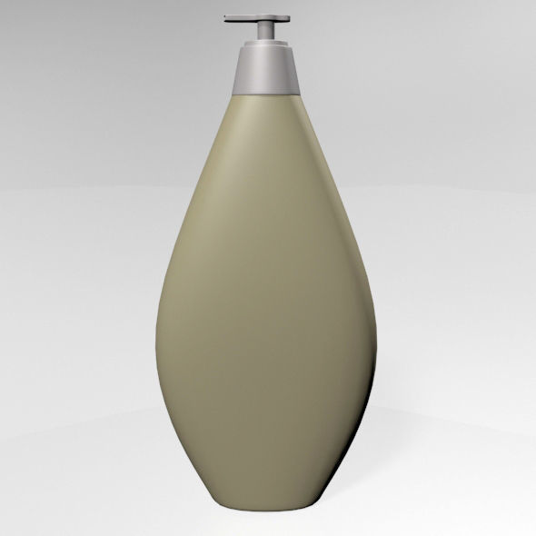 Baby Wash and Shampoo Bottle 02 3D model_4