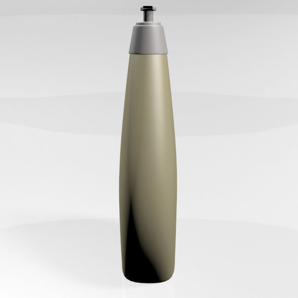 Baby Wash and Shampoo Bottle 02 3D model_2
