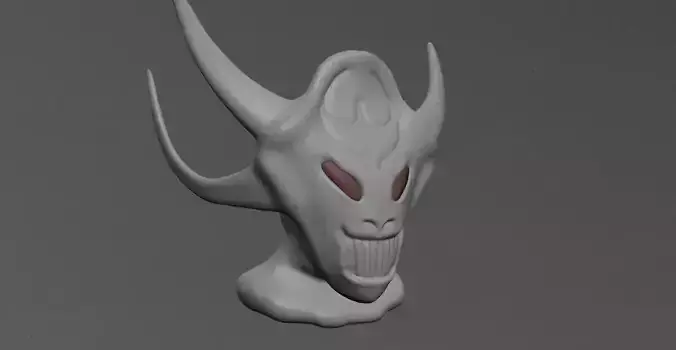 Smiley Character Low-poly 3D model