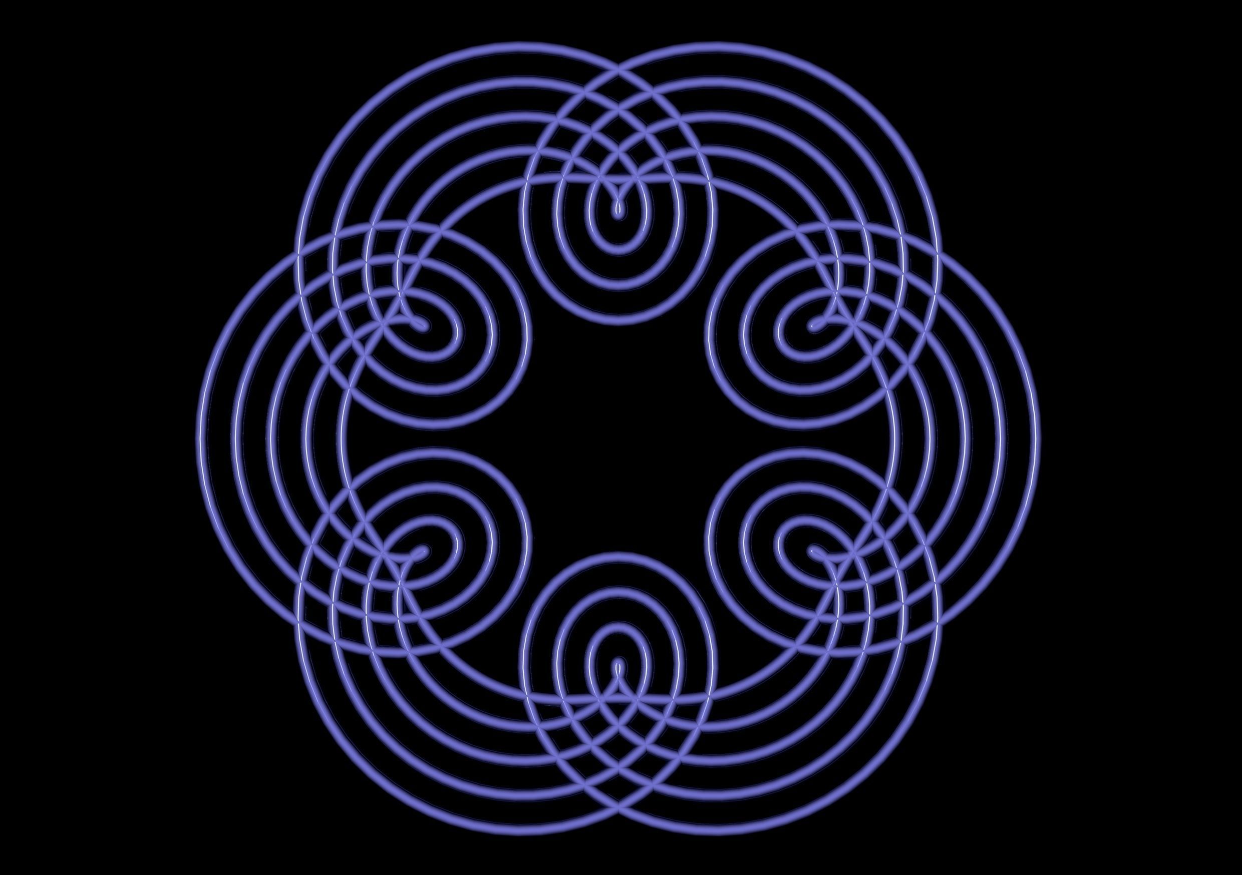 077 Motion of points around circle 017 3D model_9